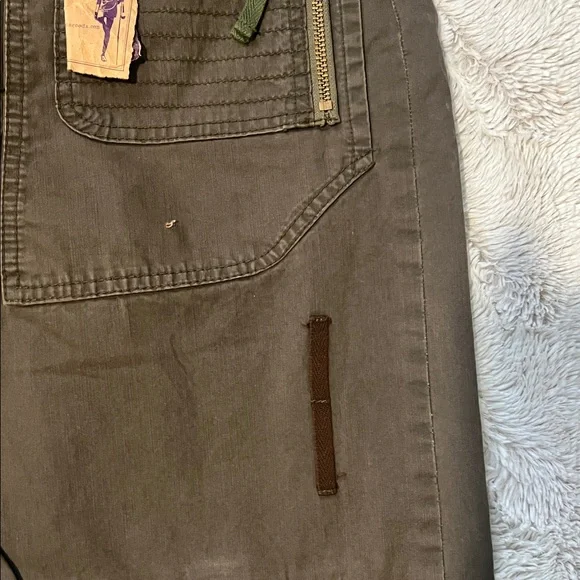 PRPS Dark Olive Cargo Pants - Picture 4 of 9